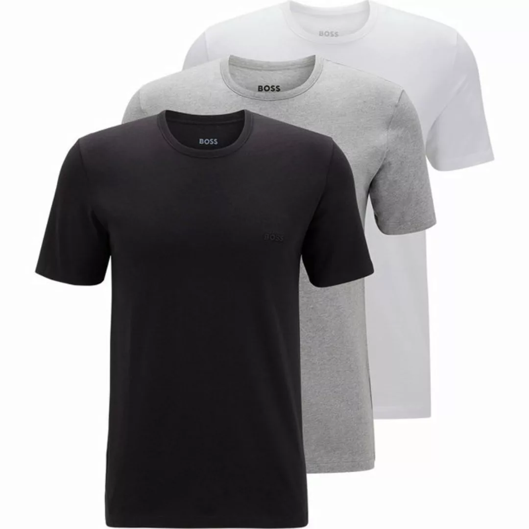 BOSS T-Shirt Herren T-Shirt, 3er Pack - RN 3P Classic günstig online kaufen