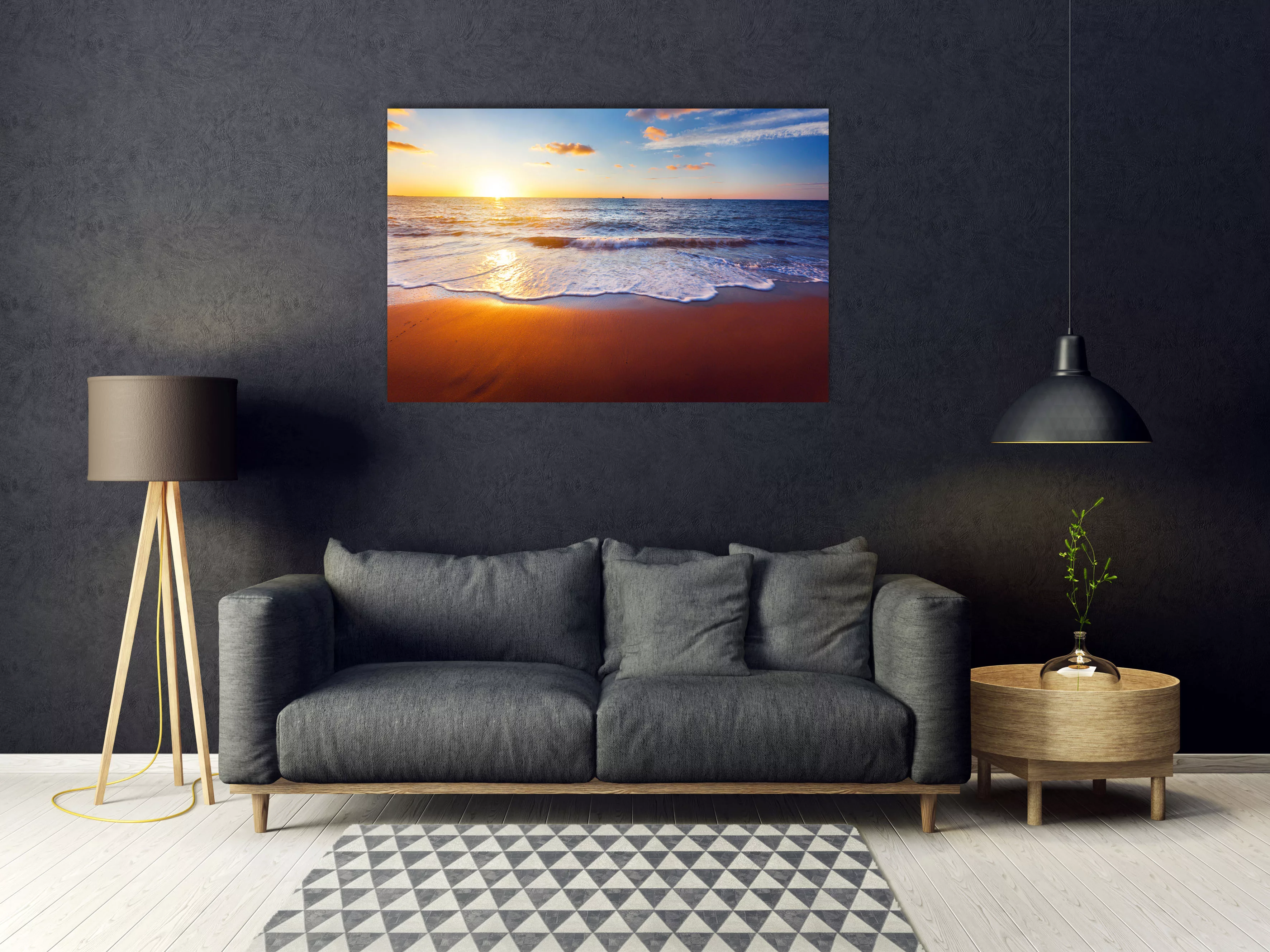 queence Acrylglasbild "Esko", Strand, (1 St.) günstig online kaufen