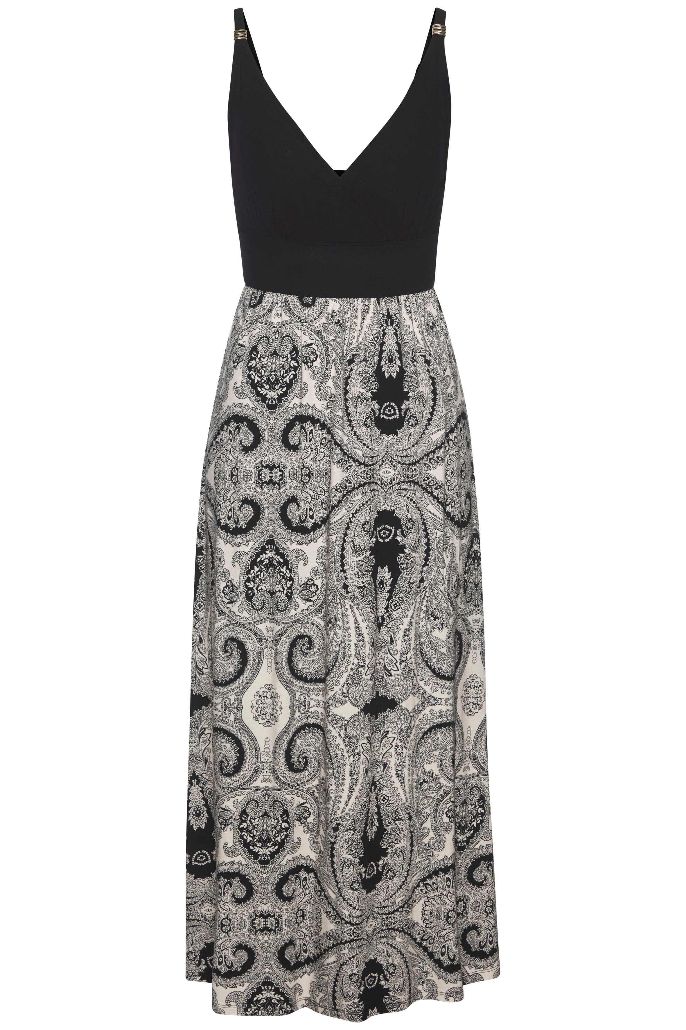 LASCANA Maxikleid, mit Paisleydruck, leichtes Sommerkleid, Jerseykleid günstig online kaufen