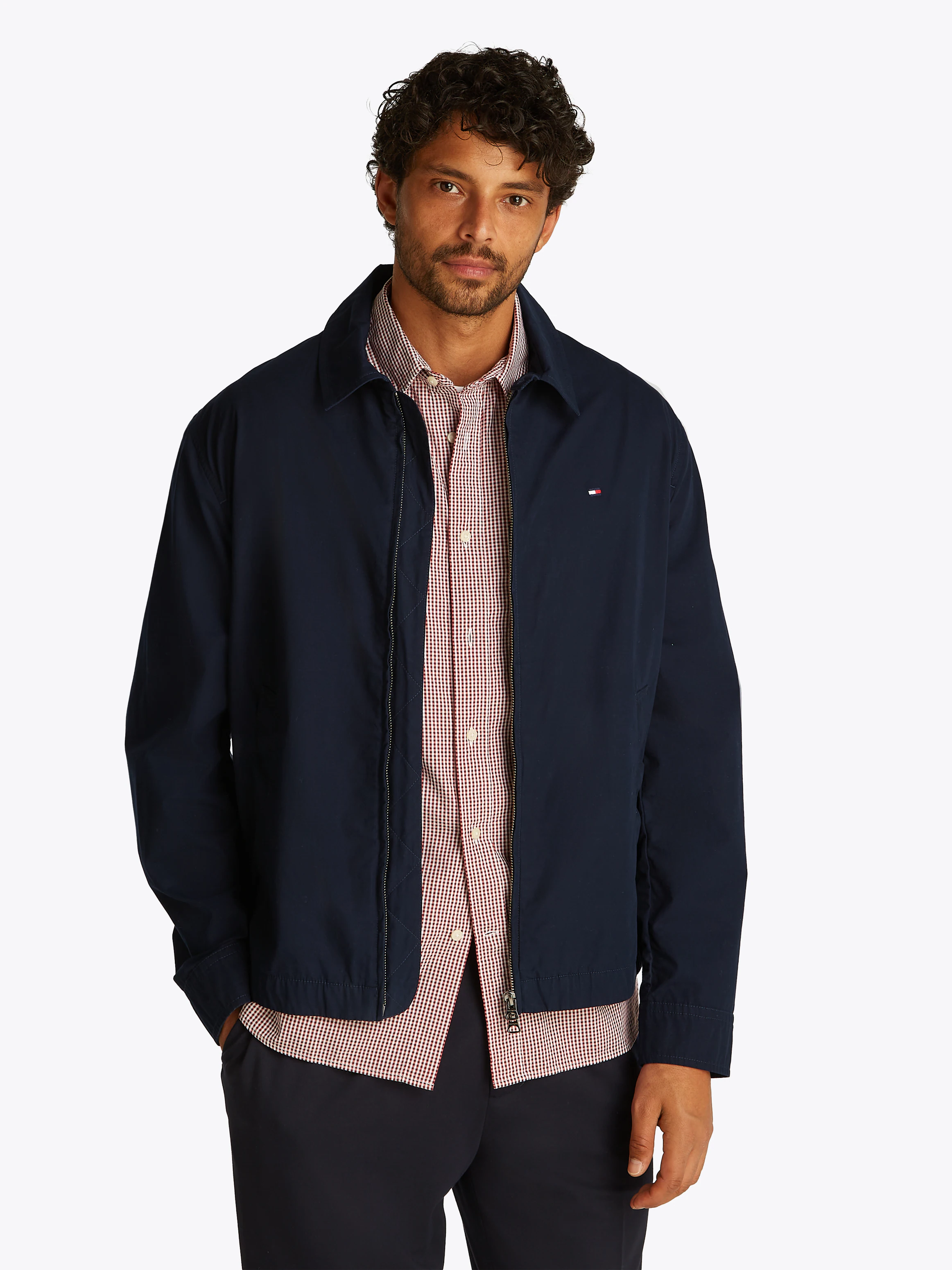 Tommy Hilfiger Kurzjacke "LIGHTWEIGHT COTTON IVY JACKET" günstig online kaufen