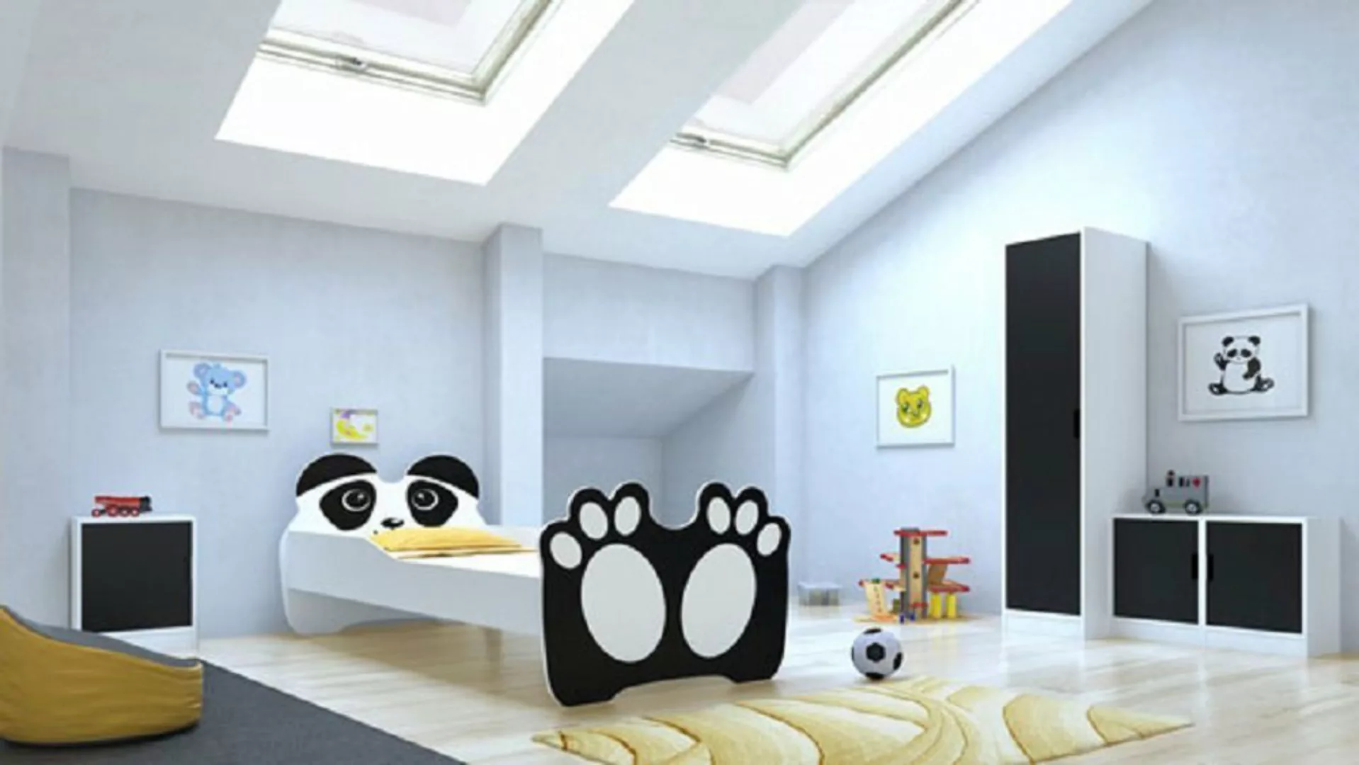 Feldmann-Wohnen Kinderbett BEAR (Liegefläche: 70 x 140 cm), Motiv wählbar günstig online kaufen