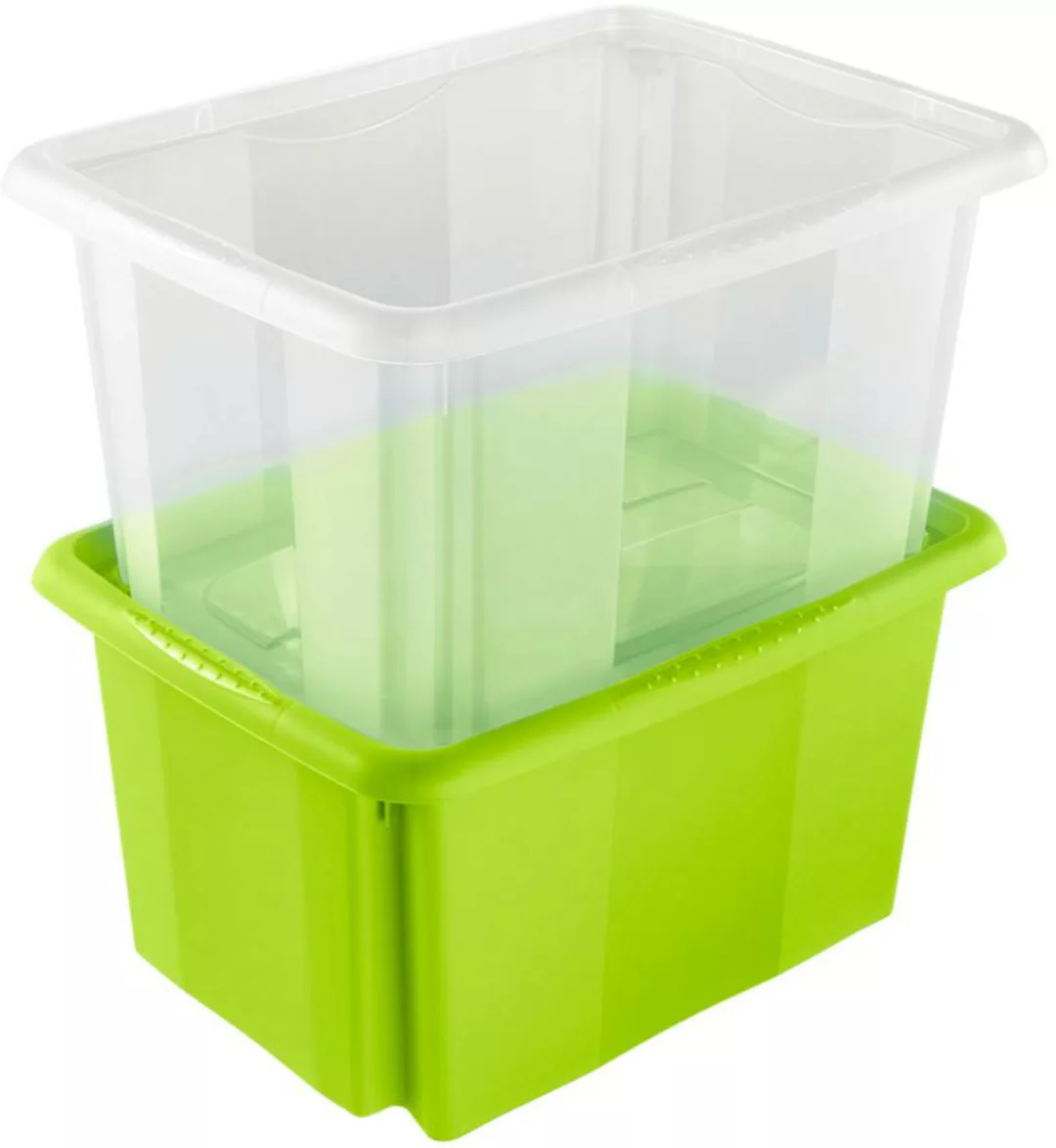 keeeper Organizer "emil", (Set, 3 St.), Aufbewahrungsbox, 15 L, mit Deckel, günstig online kaufen
