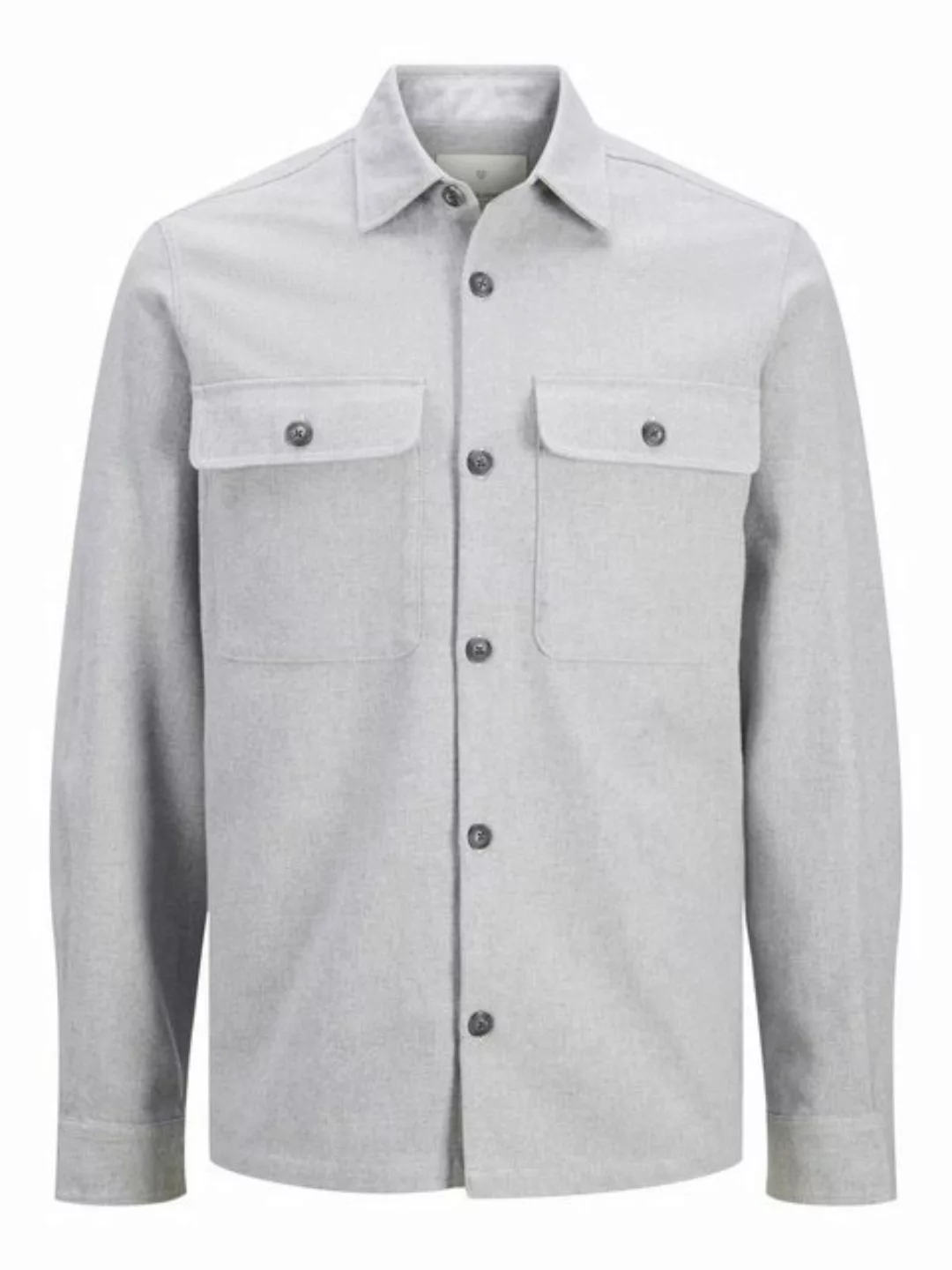 Jack & Jones Langarmhemd JPRRAYMOND MELANGE SOLID LS OVERSHIRT SN günstig online kaufen