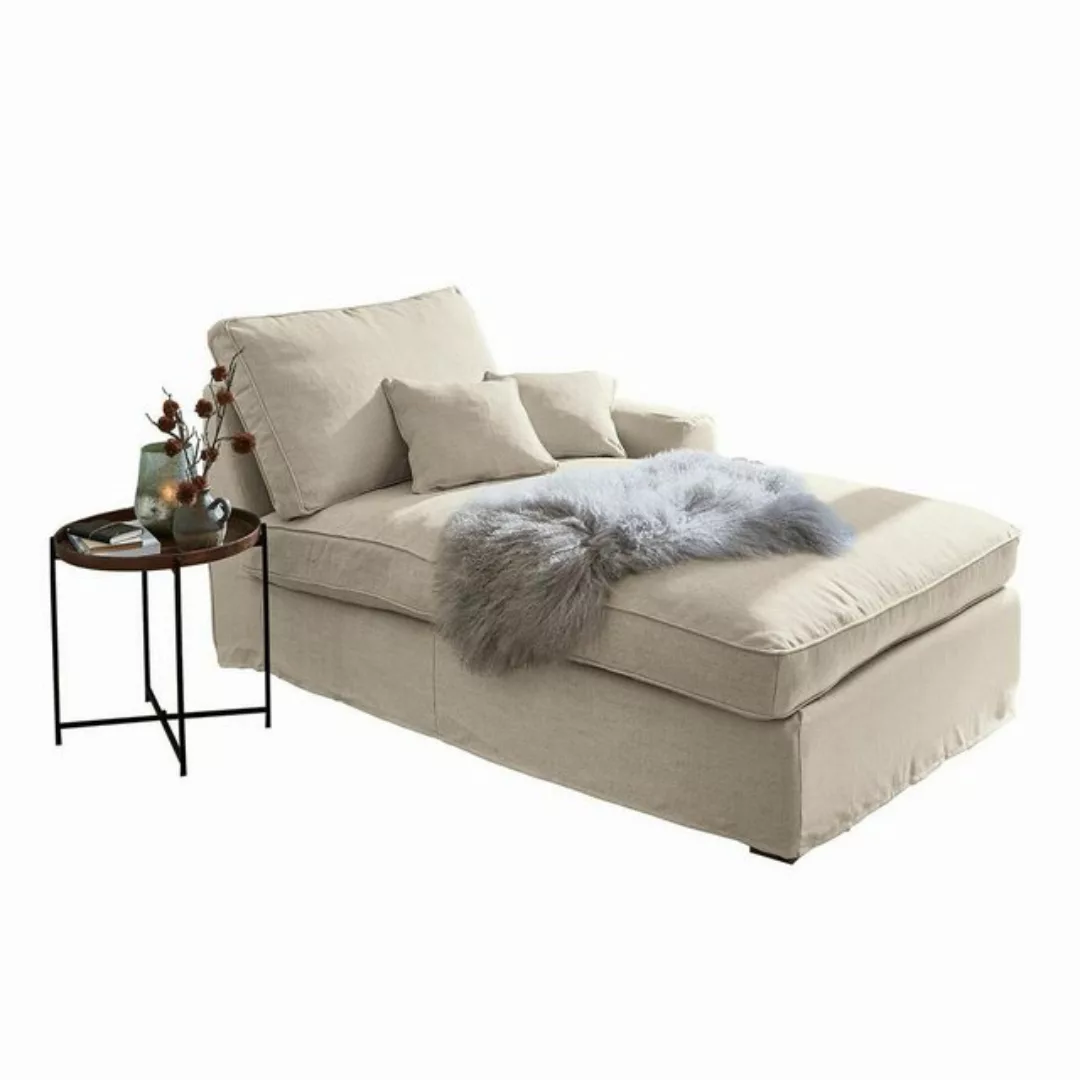 Mirabeau Sofa Chaiselongue Seaford beige günstig online kaufen