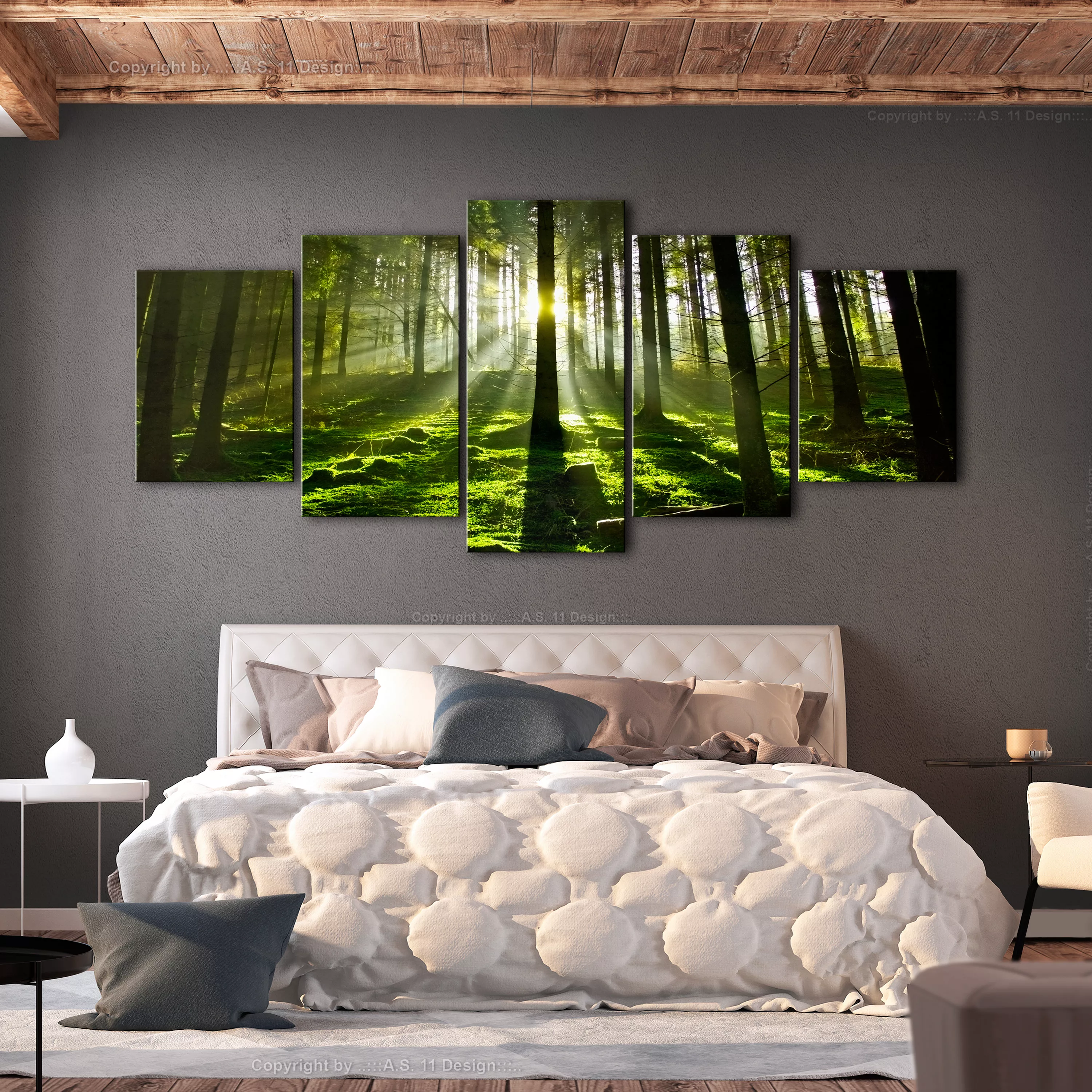 Wandbild - Peace Of Mind (5 Parts) Wide günstig online kaufen