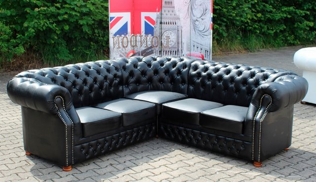 Xlmoebel Ecksofa Ecksofa Chesterfield LordII Polster Sitzgarnitur Ecke Eckc günstig online kaufen