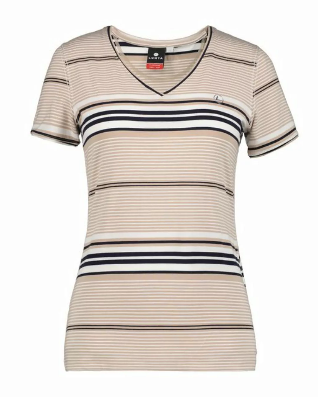 Luhta T-Shirt Luhta Kivihaka T-Shirt beige stripe günstig online kaufen