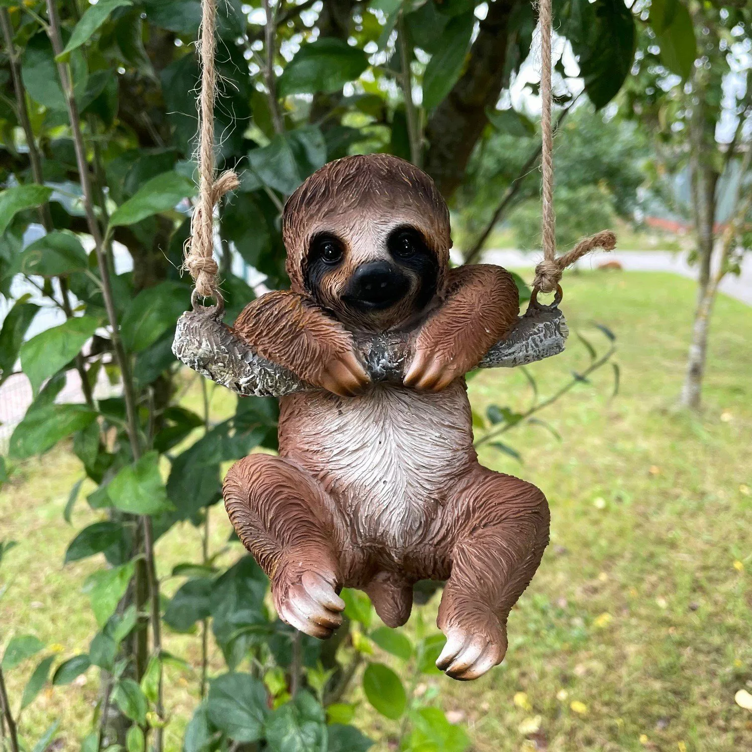 Online-Fuchs Gartenfigur für draußen - Faultier günstig online kaufen