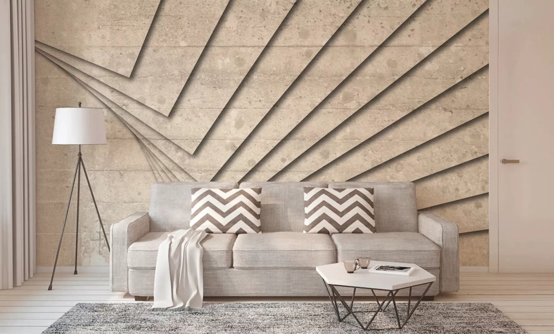 Architects Paper Fototapete »Atelier 47 Concrete Art 2«, Steinoptik, Vlies, günstig online kaufen