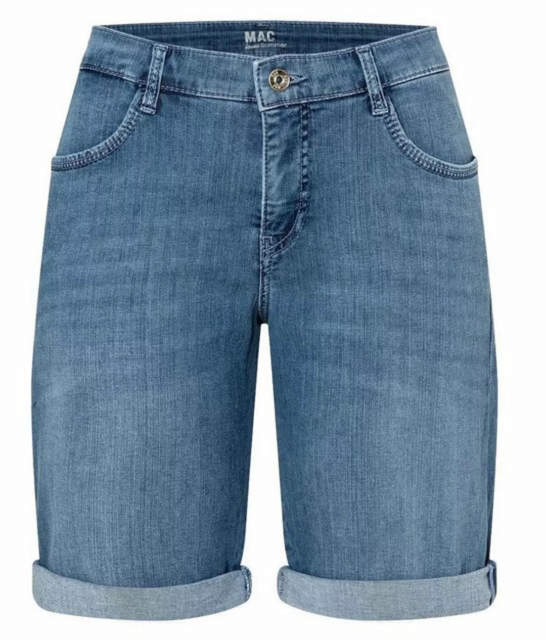 MAC Stretch-Jeans MAC SHORTY commercial summer blue wash 2387-90-0393L D531 günstig online kaufen