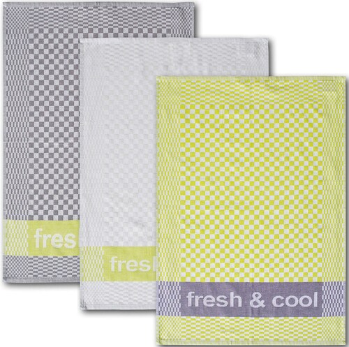 Dyckhoff Geschirrtuch »Fresh & Cool, Maße je Tuch ca. 50x70 cm«, (Set, 6 tl günstig online kaufen