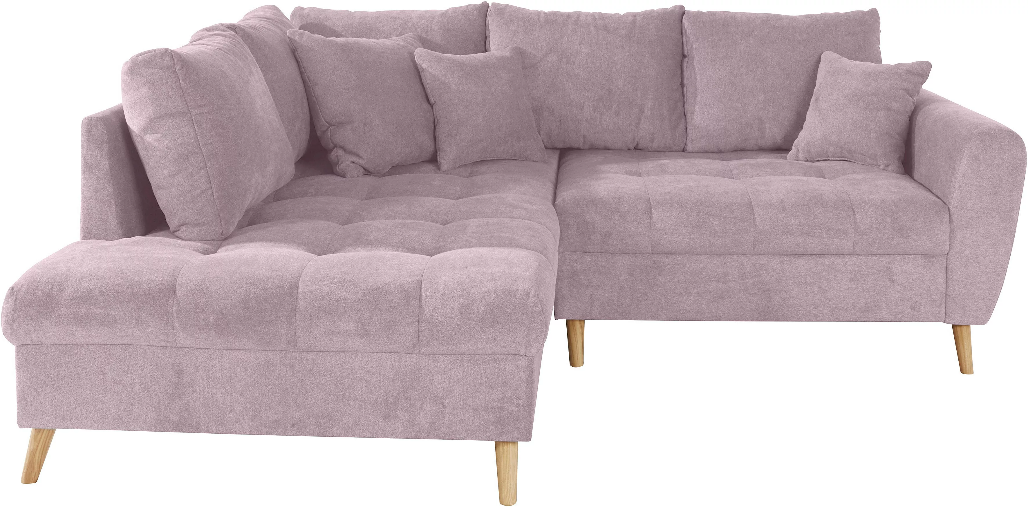 Home affaire Ecksofa "Blackburn II, L-Form", Mit Kaltschaumpolsterung bis 1 günstig online kaufen