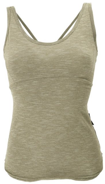 Guru-Shop T-Shirt Yoga-Top aus Bio-Baumwolle - helles olivgrün Festival, Et günstig online kaufen