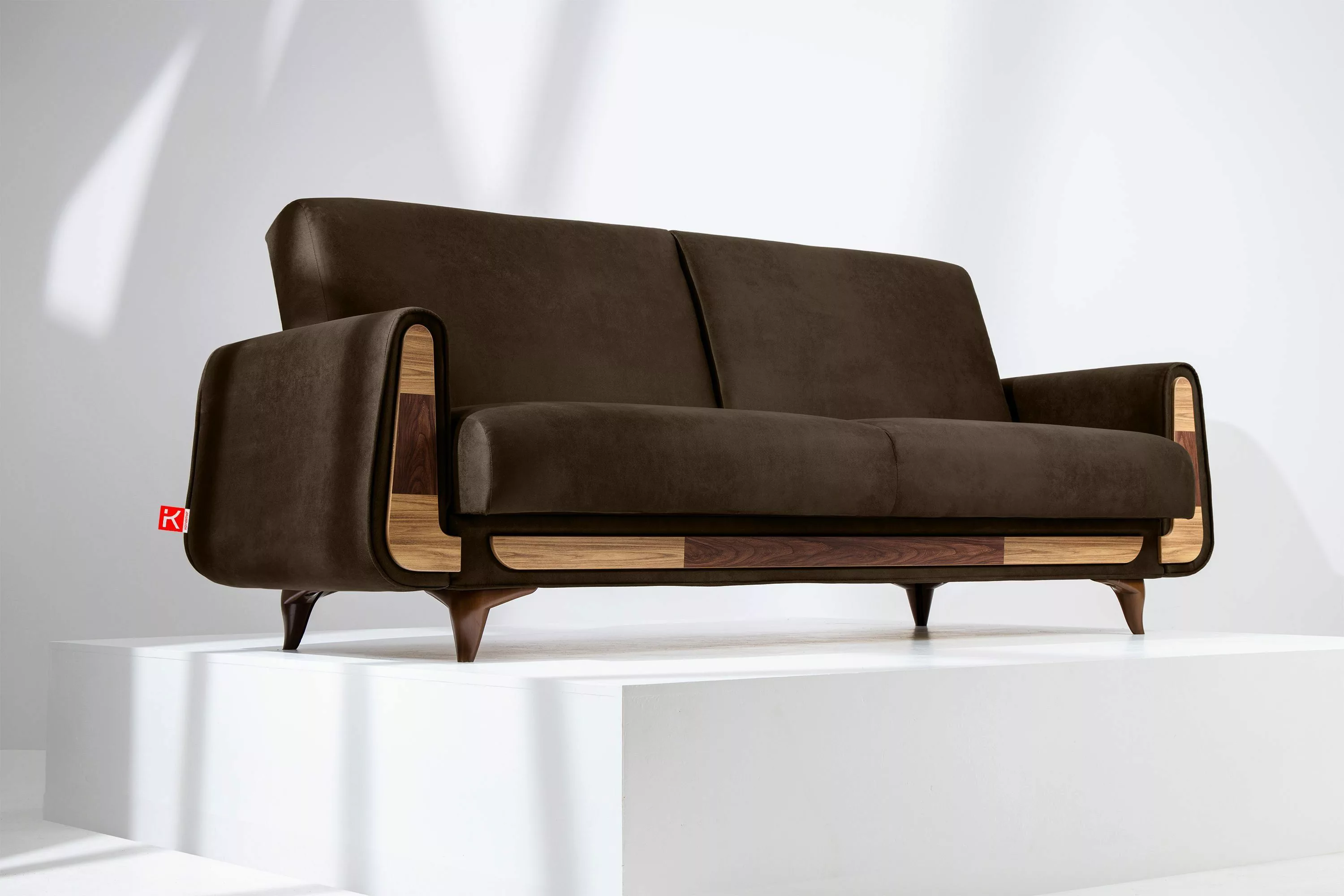 KONSIMO® 3-Sitzer, GUSTAVO, Sofa mit Schlaffunktion, günstig online kaufen