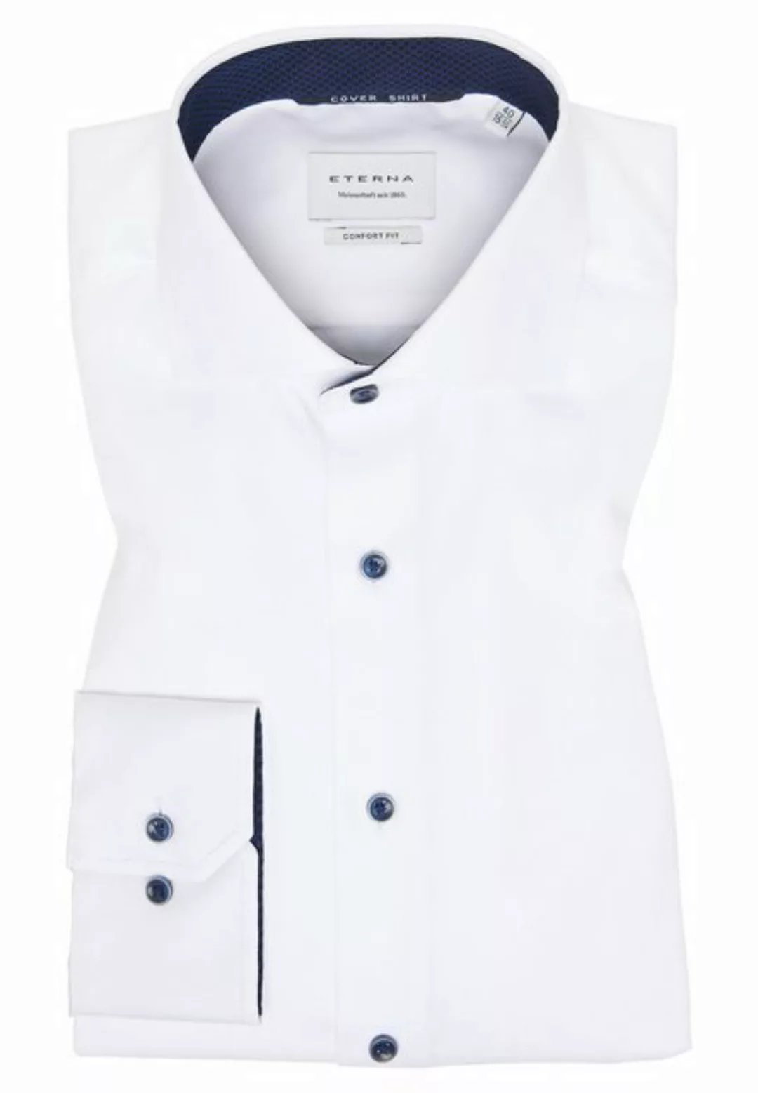 Eterna Businesshemd - Hemd langarm blickdicht - modern fit - Cover Shirt Tw günstig online kaufen