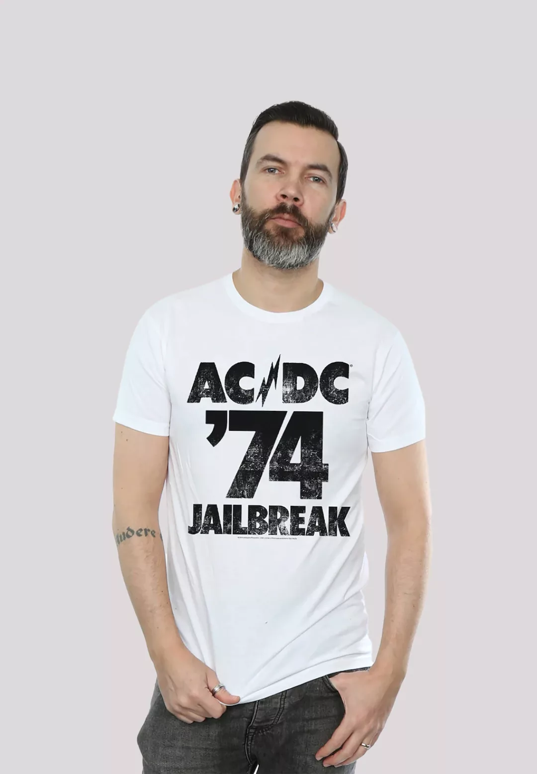 F4NT4STIC T-Shirt "ACDC Jailbreak 74 für Kinder & Herren", Print günstig online kaufen