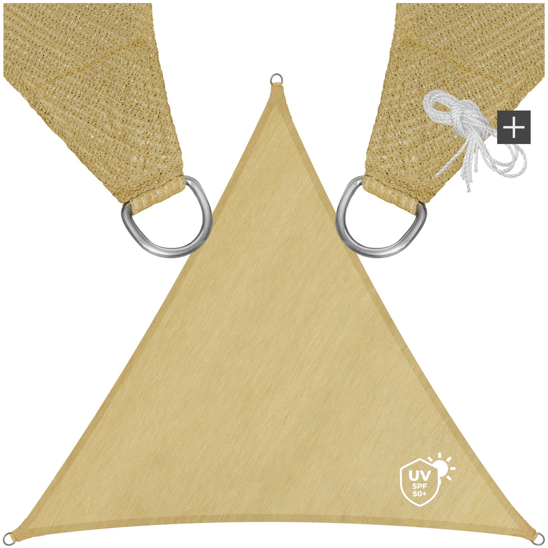 tectake Sonnensegel, (Set, 3 x 3 günstig online kaufen