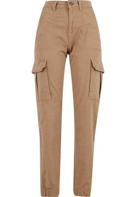 URBAN CLASSICS Stoffhose "Urban Classics Damen Ladies Cotton Twill Utility günstig online kaufen