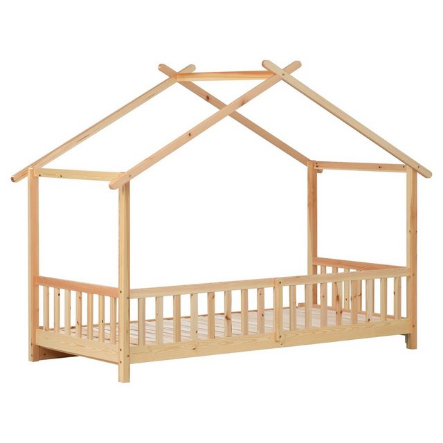 WISHDOR Kinderbett Jugendbett Hausbett Doppelbett (200x90cm nach ausziehen günstig online kaufen