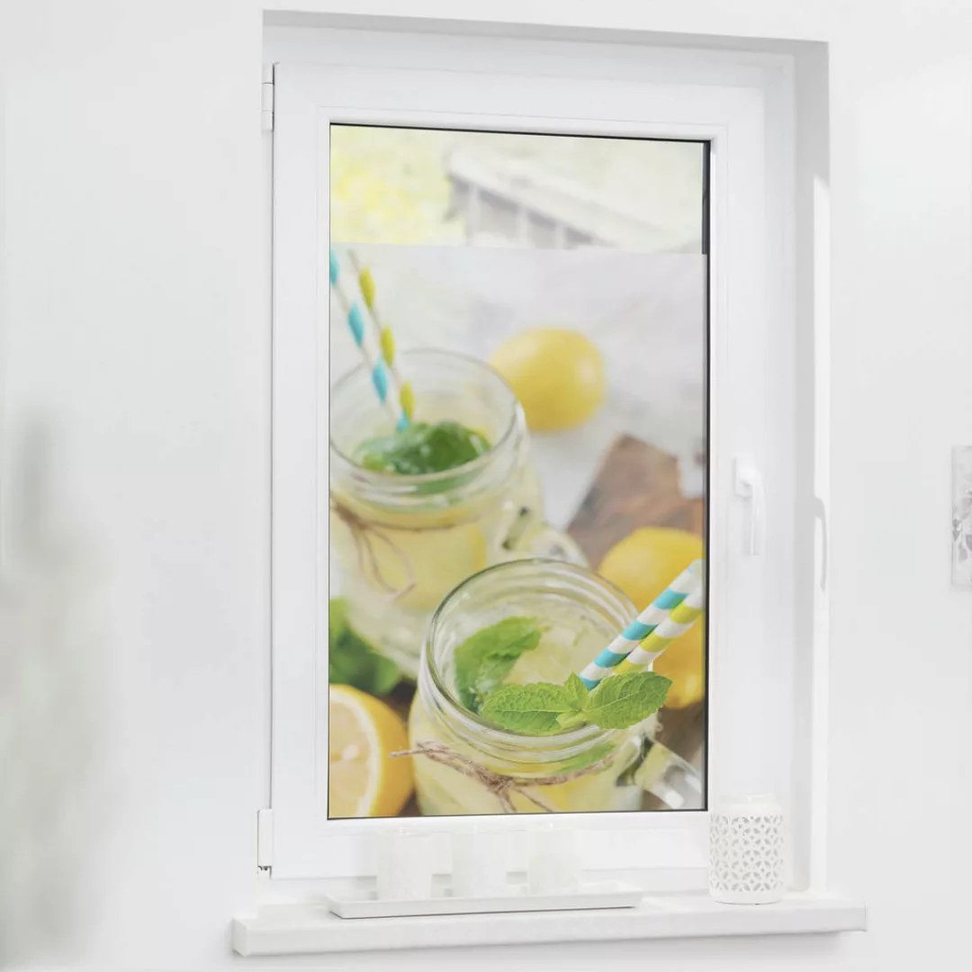 LICHTBLICK Fensterfolie grün gelb B/L: ca. 50x100 cm günstig online kaufen
