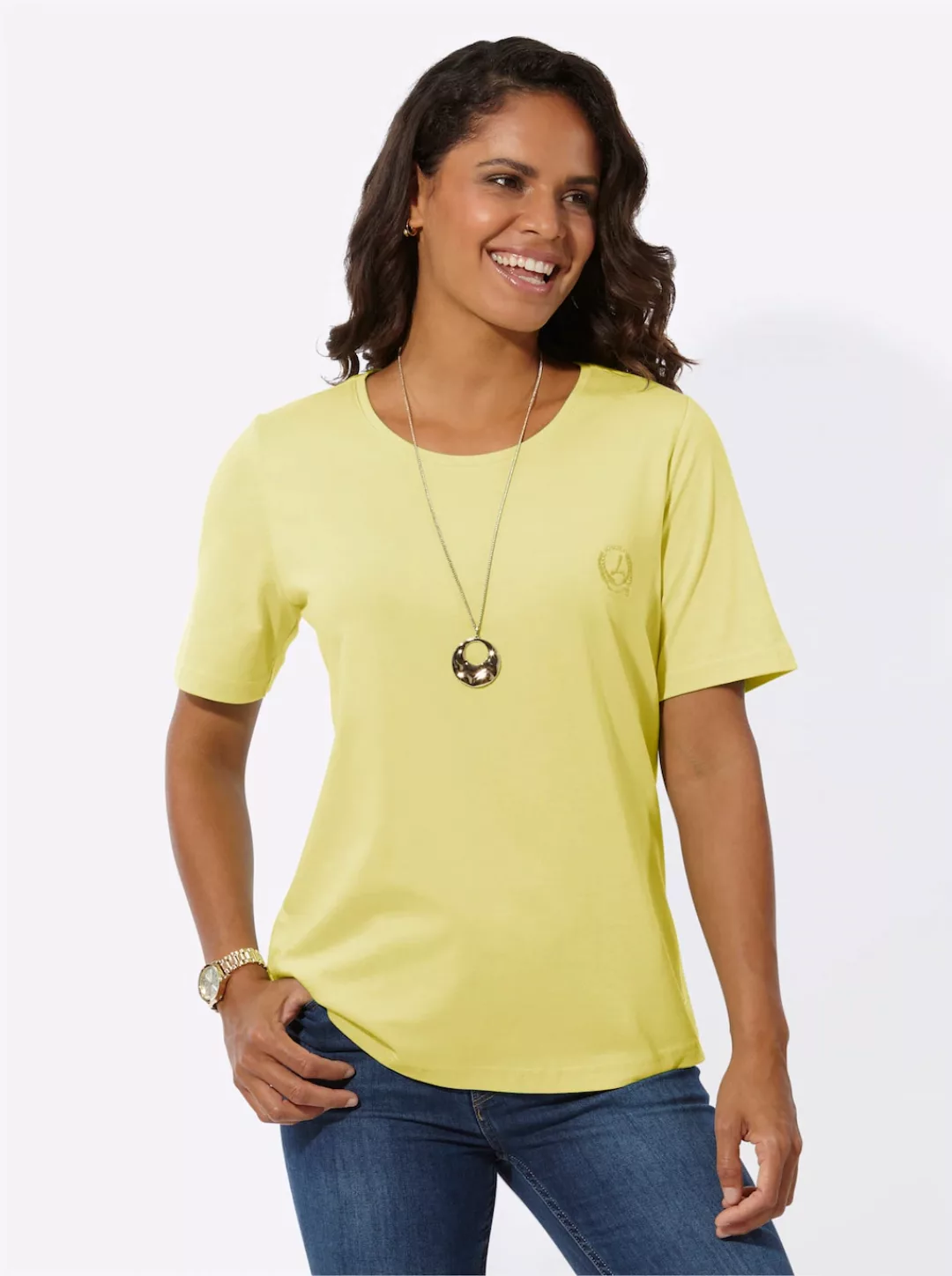 Casual Looks T-Shirt "Kurzarm-Shirt", (1 tlg.) günstig online kaufen