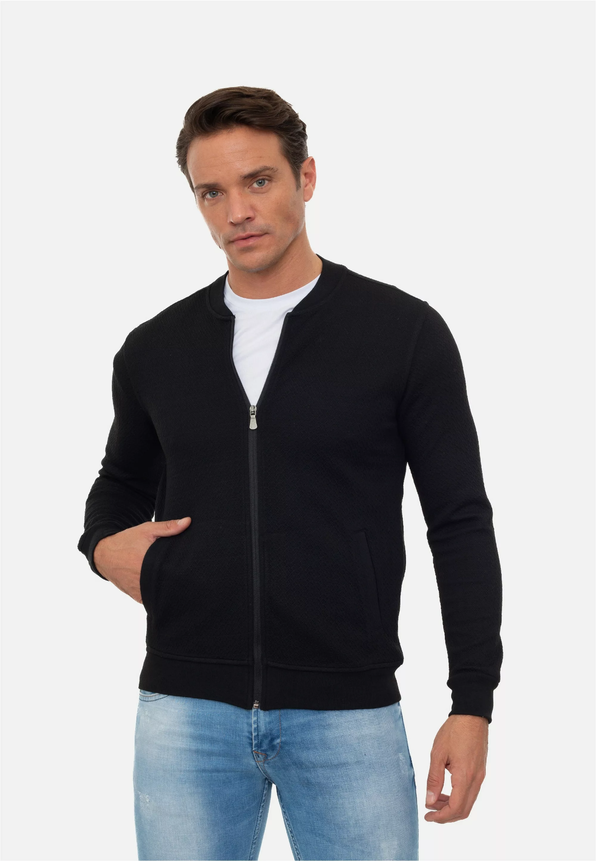 SIR RAYMOND TAILOR Sweatjacke "Bologna", im klassischen Design günstig online kaufen