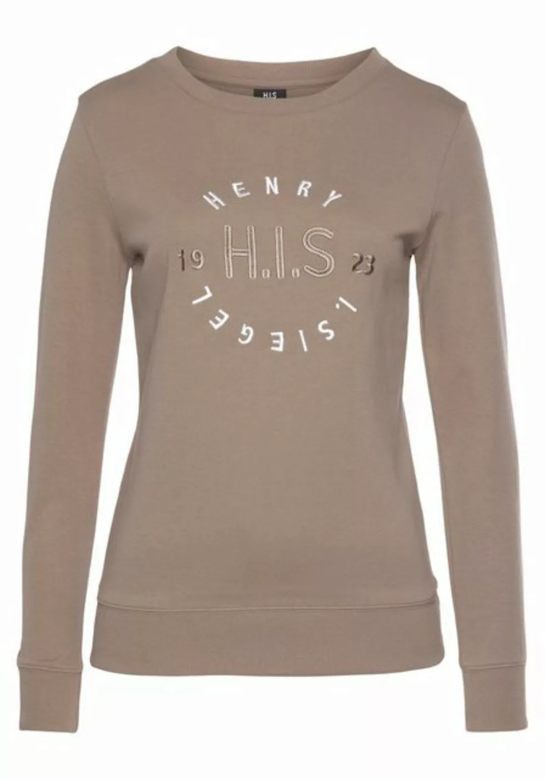 H.I.S Sweatshirt, mit großer Logo Stickerei, Loungeanzug günstig online kaufen