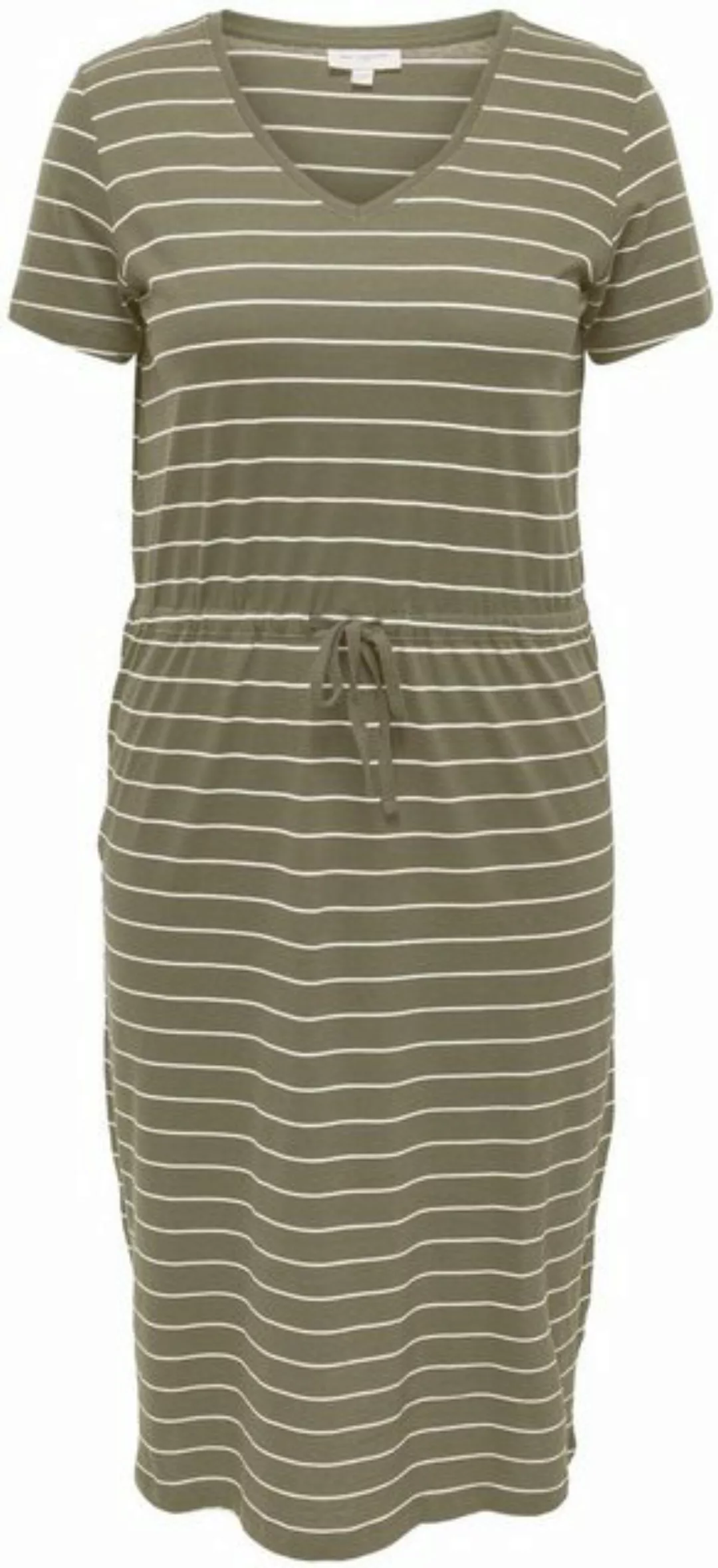 ONLY CARMAKOMA Jerseykleid CARMAY S/S V-NECK CALF DRESS JRS günstig online kaufen