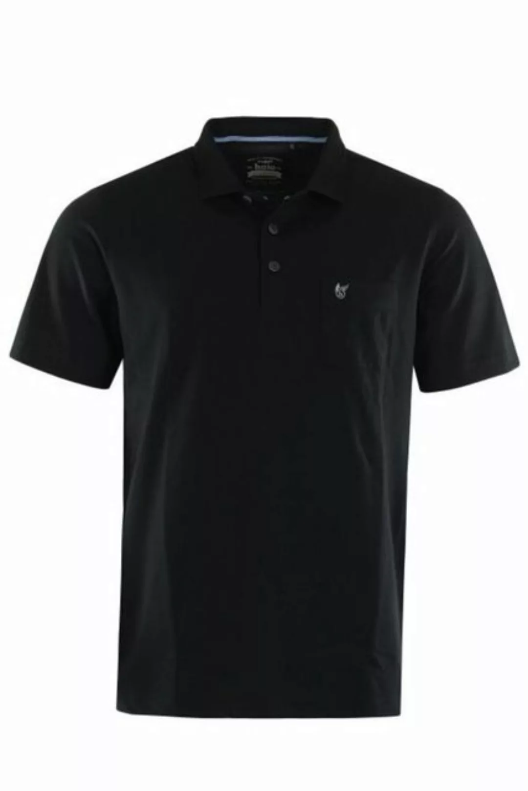 Hajo Poloshirt 20083-609 Flachstrickkragen mit 3-er Knopfleiste, offene auf günstig online kaufen