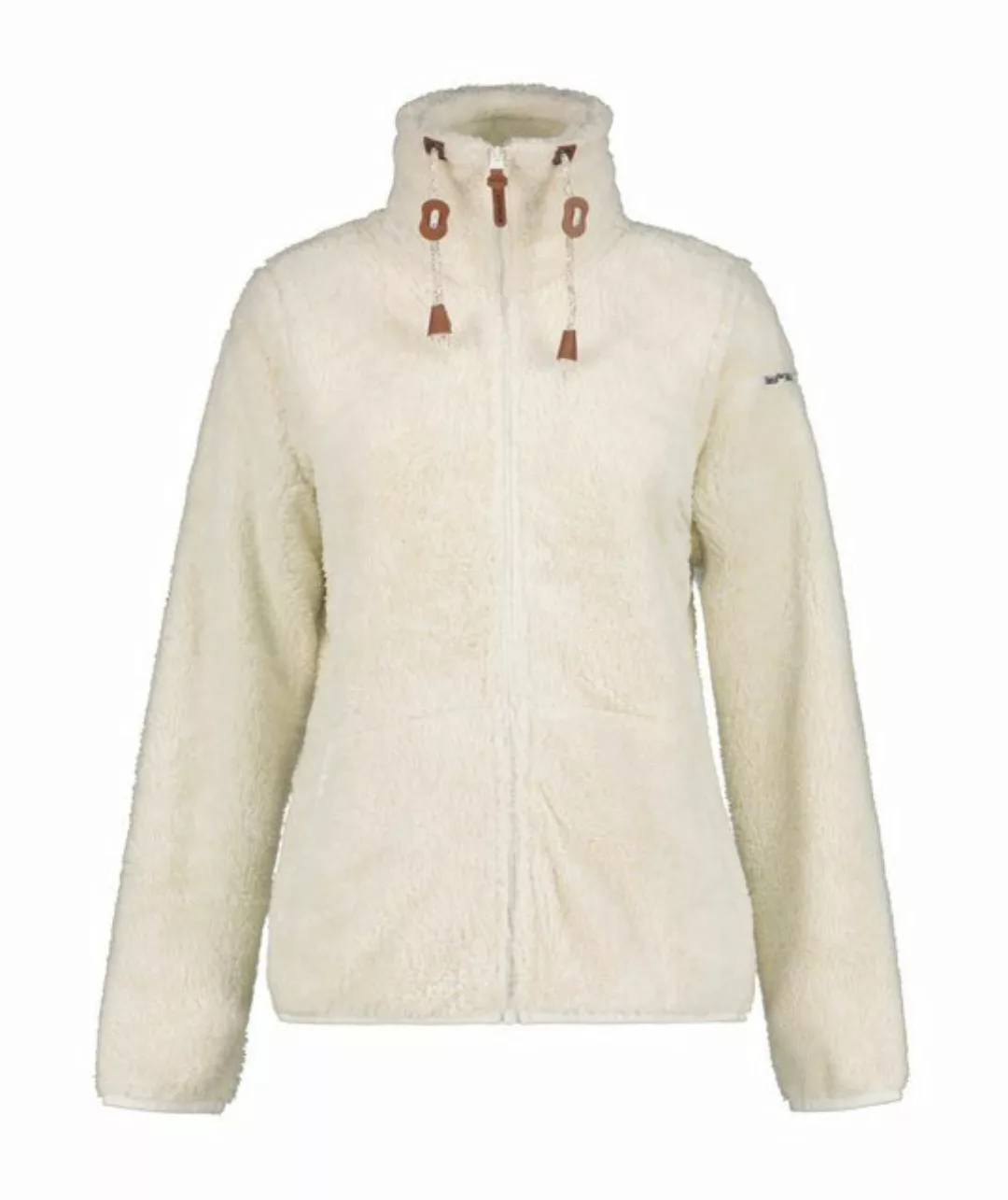 Icepeak Fleecejacke "D KUSCHELFLEECEJACKE COLONY", (1 St.), mit Kordel günstig online kaufen