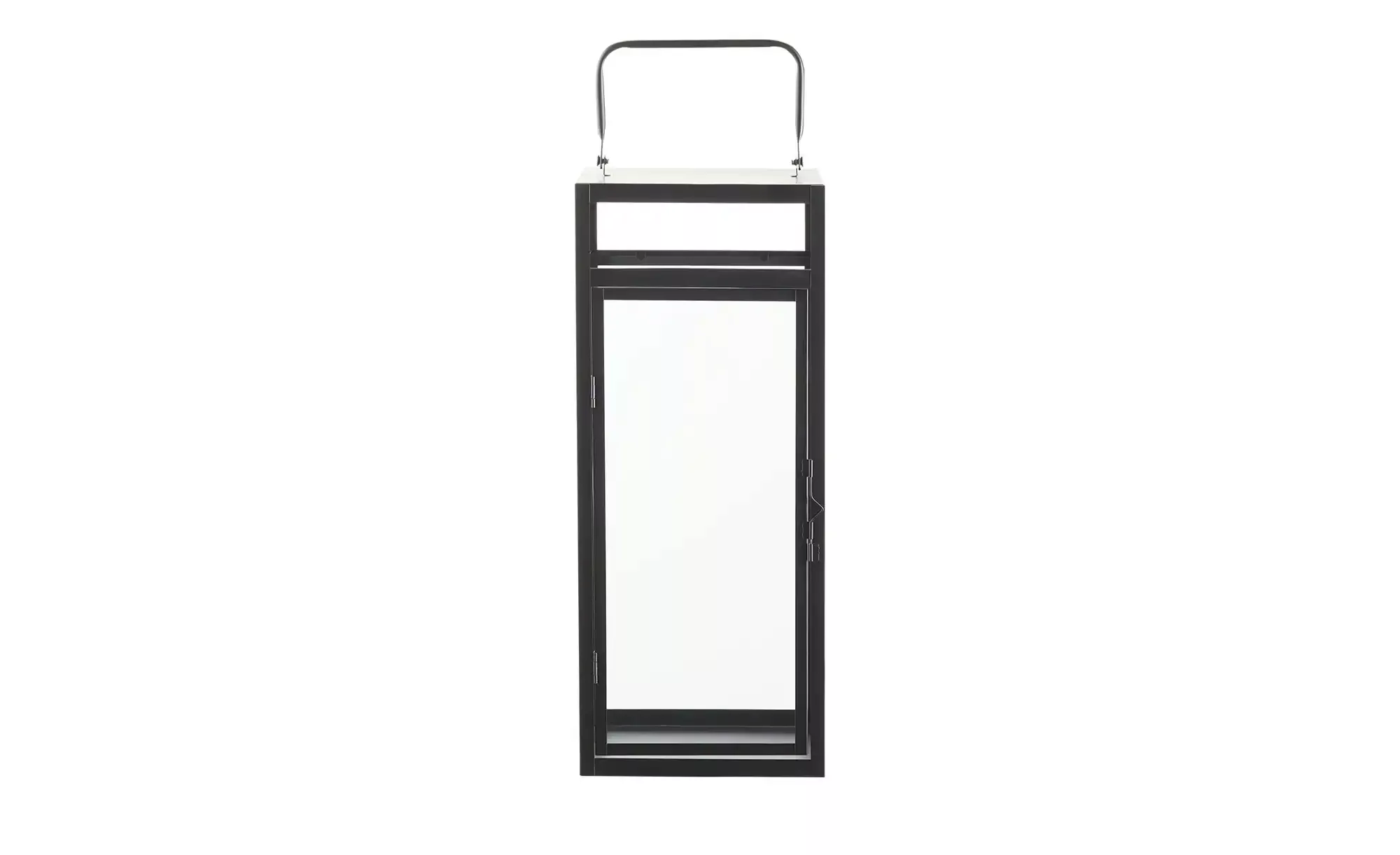 Laterne   ¦ schwarz ¦ Metall,Glas ¦ Maße (cm): B: 20 H: 50,5 T: 20.0 Access günstig online kaufen