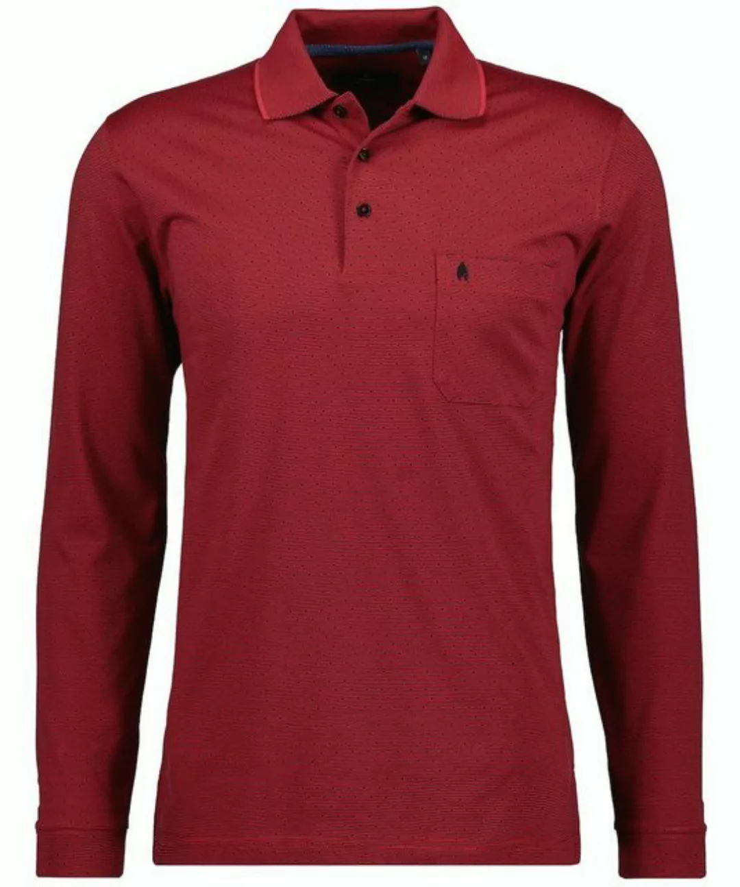 RAGMAN T-Shirt Ragman / He.Polo / Polo LS with dots günstig online kaufen