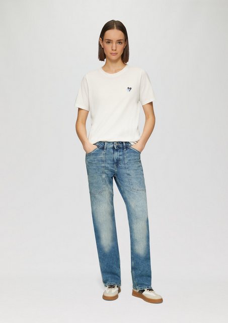 s.Oliver 5-Pocket-Jeans Jeans Karolin / Regular Fit / Mid Rise / Straight L günstig online kaufen