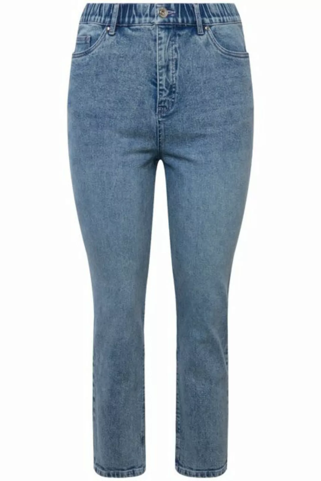 Studio Untold Funktionshose Mom-Jeans Color-Nähte 5-Pocket Elastikbund Zipp günstig online kaufen