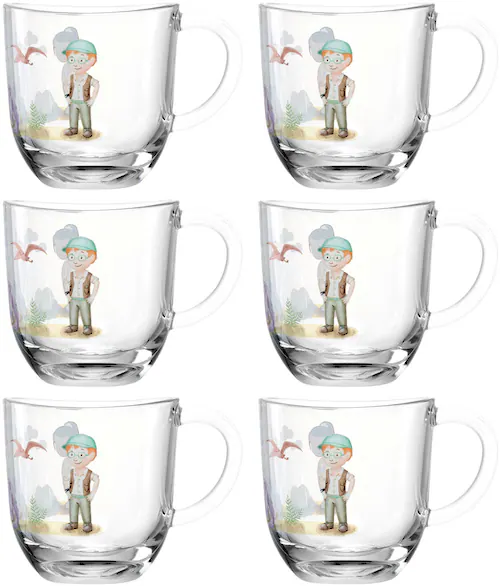 LEONARDO Tasse »Dino BAMBINI AVVENTURA«, (Set, 6 tlg.), 280 ml, 6-teilig günstig online kaufen