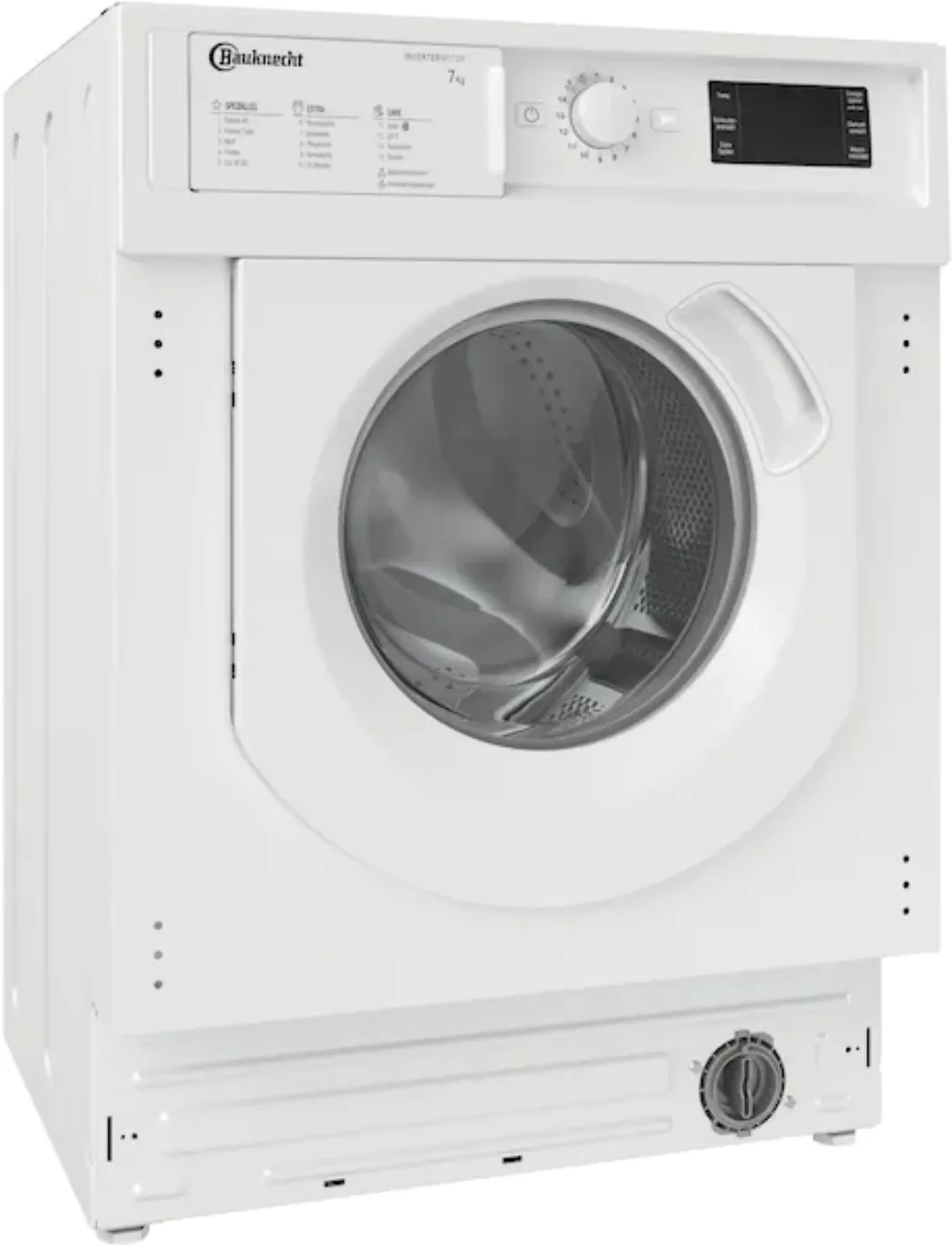 BAUKNECHT Einbauwaschmaschine »BI WMBG 71483E DE N«, BI WMBG 71483E DE N, 7 günstig online kaufen