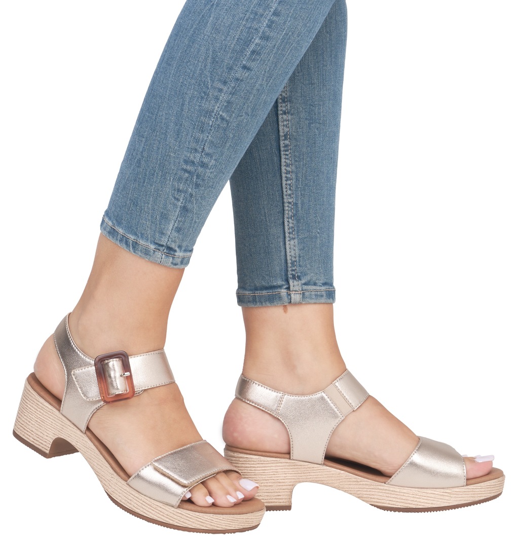 Remonte Sandalette, Blockabsatz, Sommerschuh, Sandale mit Klettverschlüssen günstig online kaufen