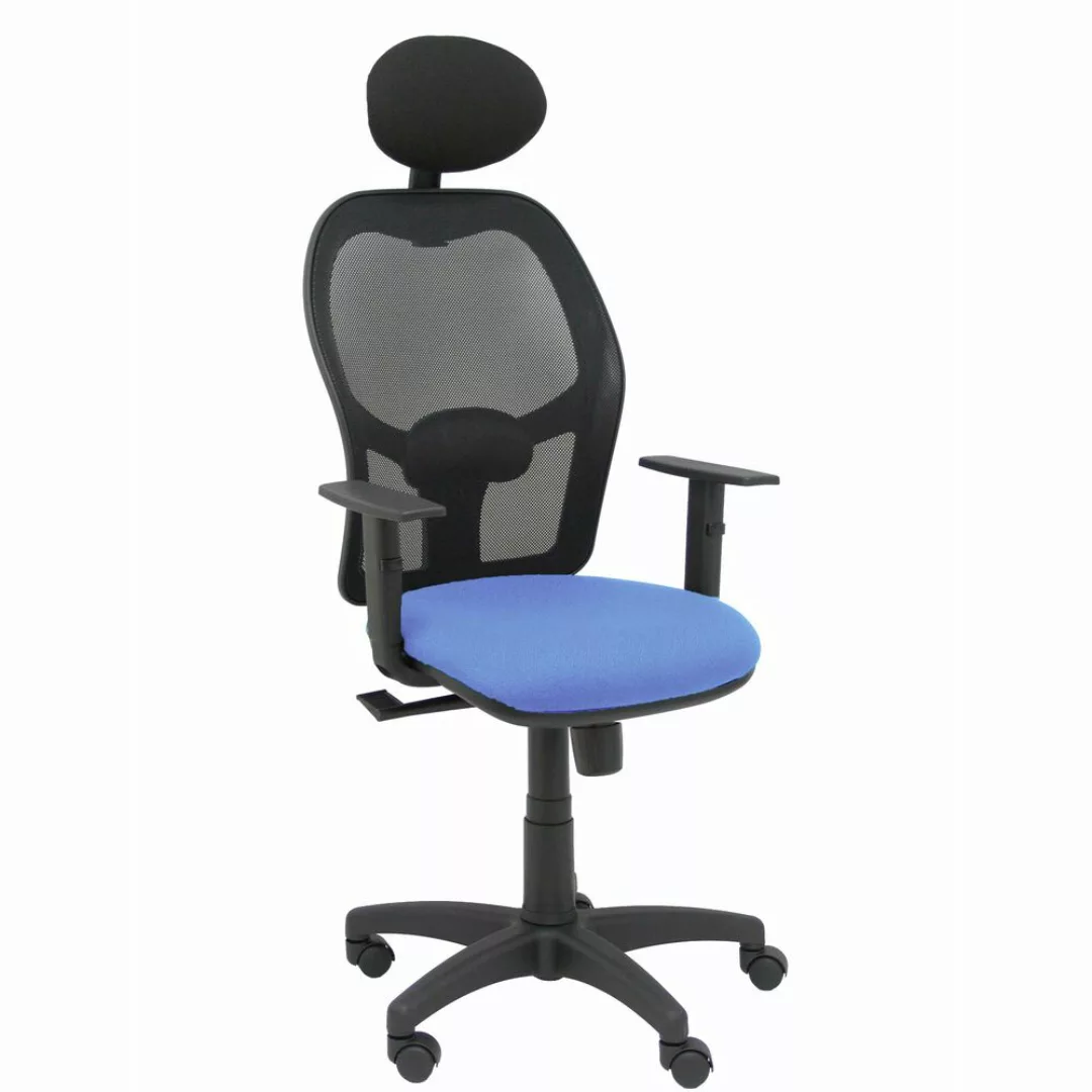 Bürostuhl Mit Kopfstütze P&c B10crnc Hellblau günstig online kaufen