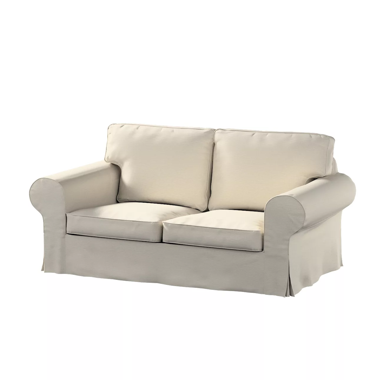 Bezug für Ektorp 2-Sitzer Sofa nicht ausklappbar, hellbeige, Sofabezug für günstig online kaufen