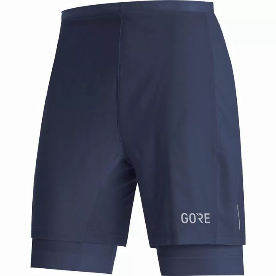 GORE® Wear Laufhose Gore Wear R5 2 in 1 Shorts Orbit Blue M günstig online kaufen
