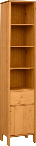 OTTO products Hochschrank "Jorrick", Breite 40 cm, Massivholz Kiefer mit Bi günstig online kaufen