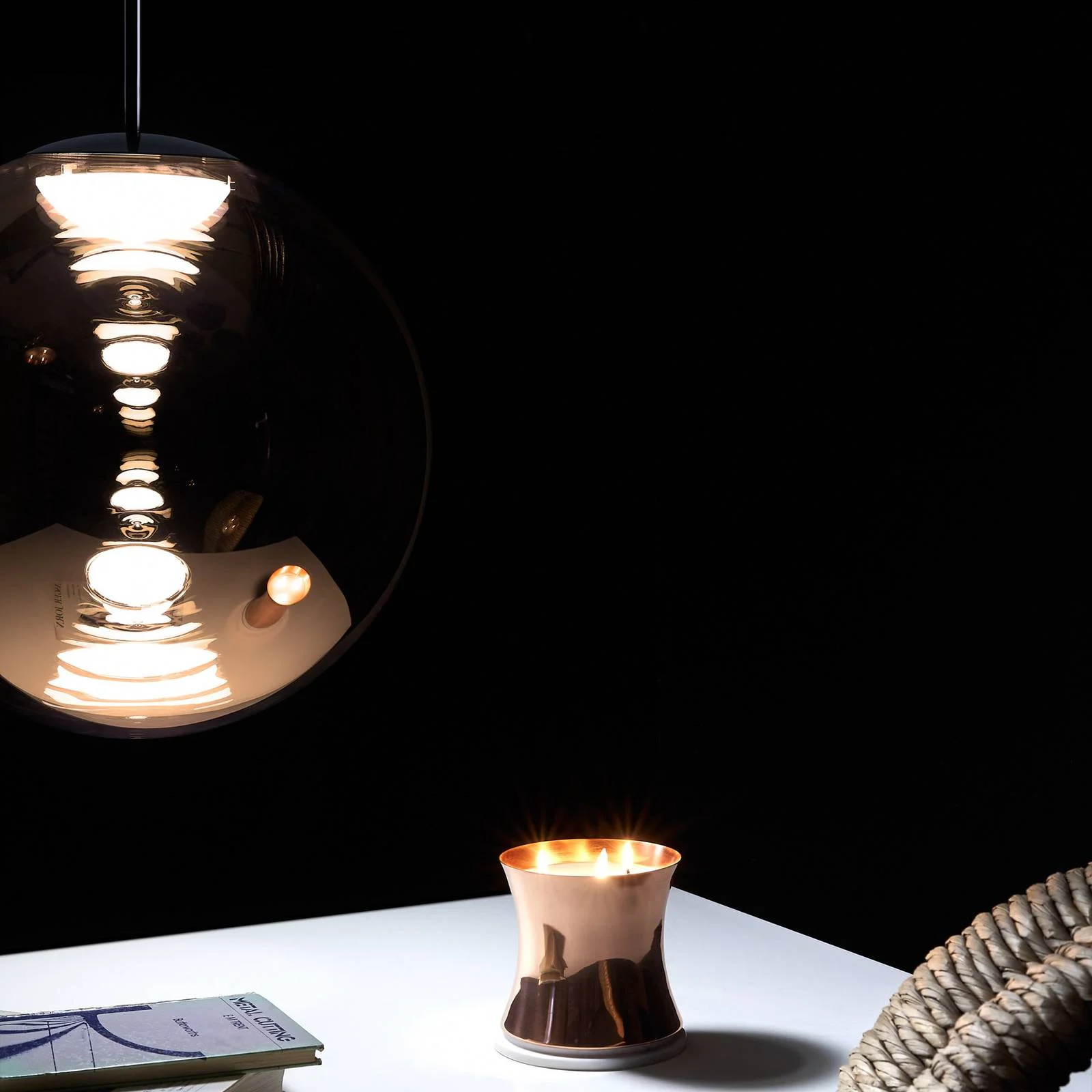 Tom Dixon Globe LED-Hängeleuchte, kupfer günstig online kaufen
