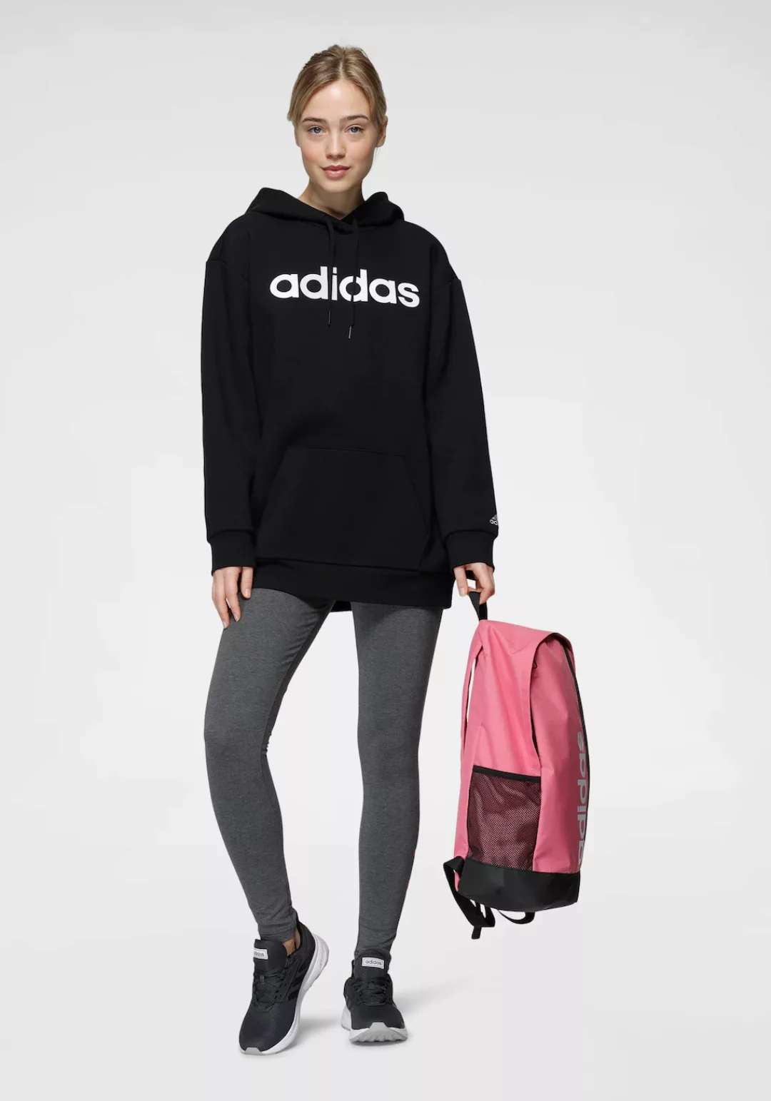adidas Sportswear Kapuzensweatshirt "ESSENTIALS OVERSIZE FLEECE HOODIE" günstig online kaufen