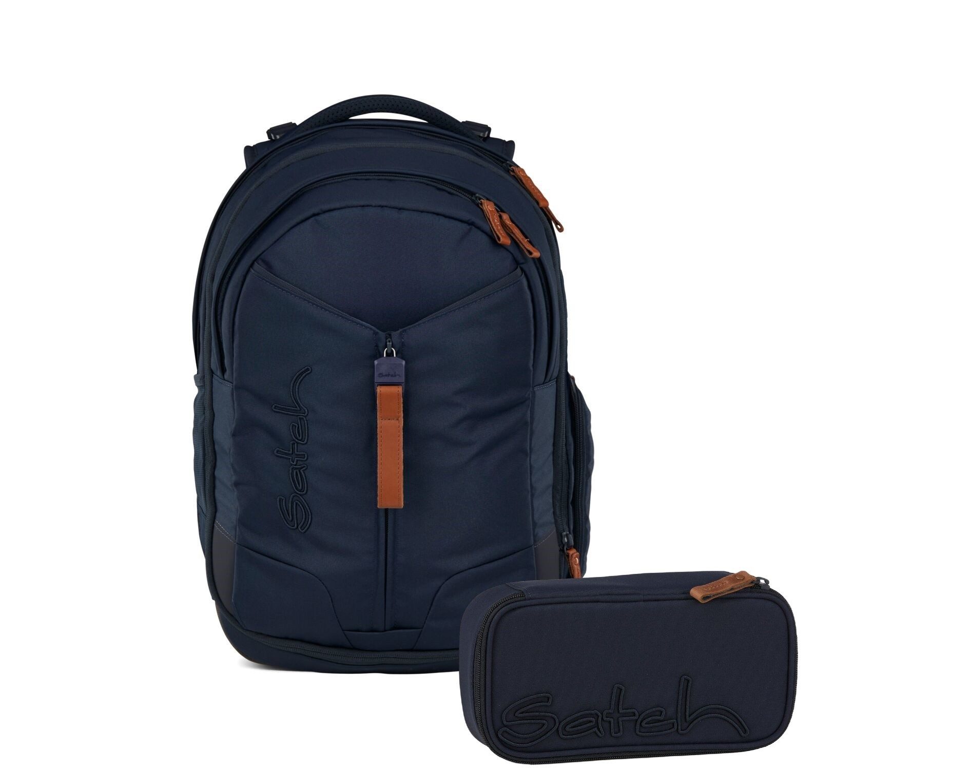 Satch Schulranzen Schulrucksack-Set MATCH Nordic Blue günstig online kaufen