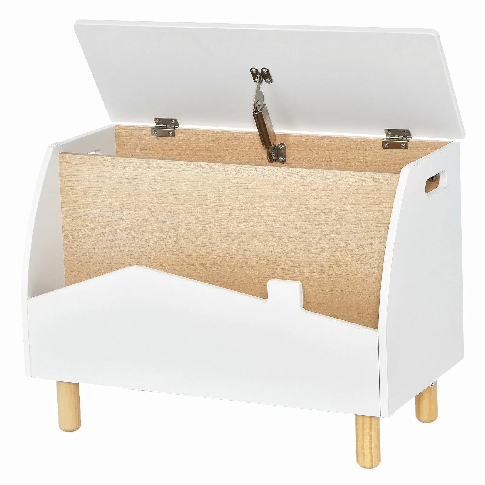 COSTWAY Spielzeugtruhe Kinderregal, aus Holz, 60 günstig online kaufen
