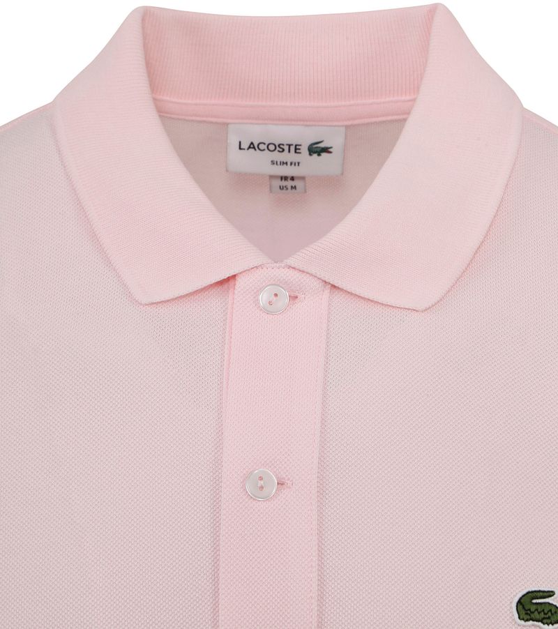 Lacoste Poloshirt Pique Rosa - Größe M günstig online kaufen