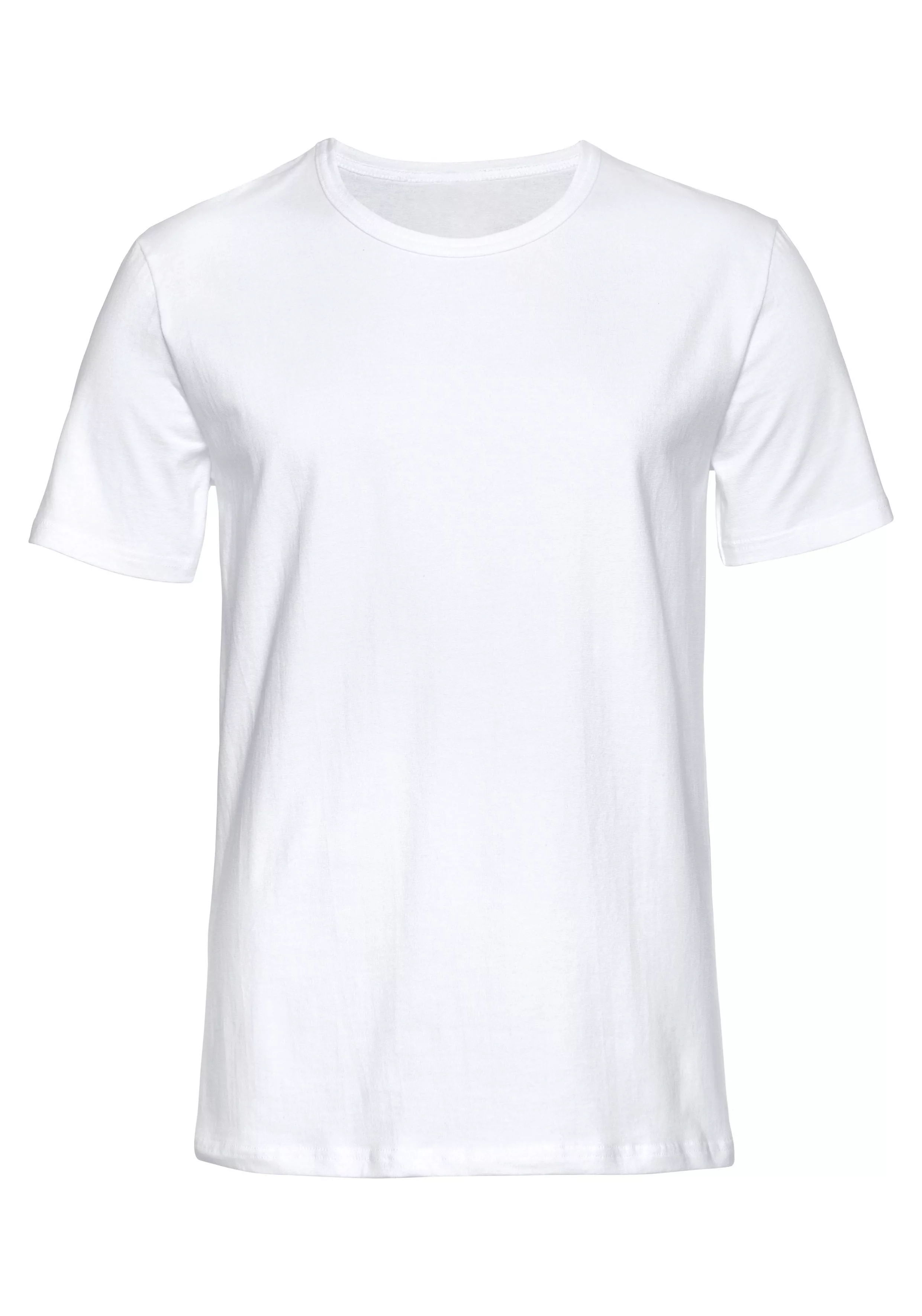 H.I.S T-Shirt, (2er-Pack), mit Rundhalsausschnitt perfekt als Unterziehshir günstig online kaufen