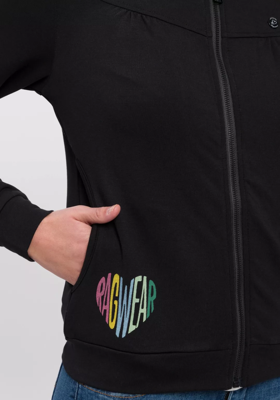 Ragwear Sweatjacke KENIA LOVE O im Rainbow Pride Look günstig online kaufen
