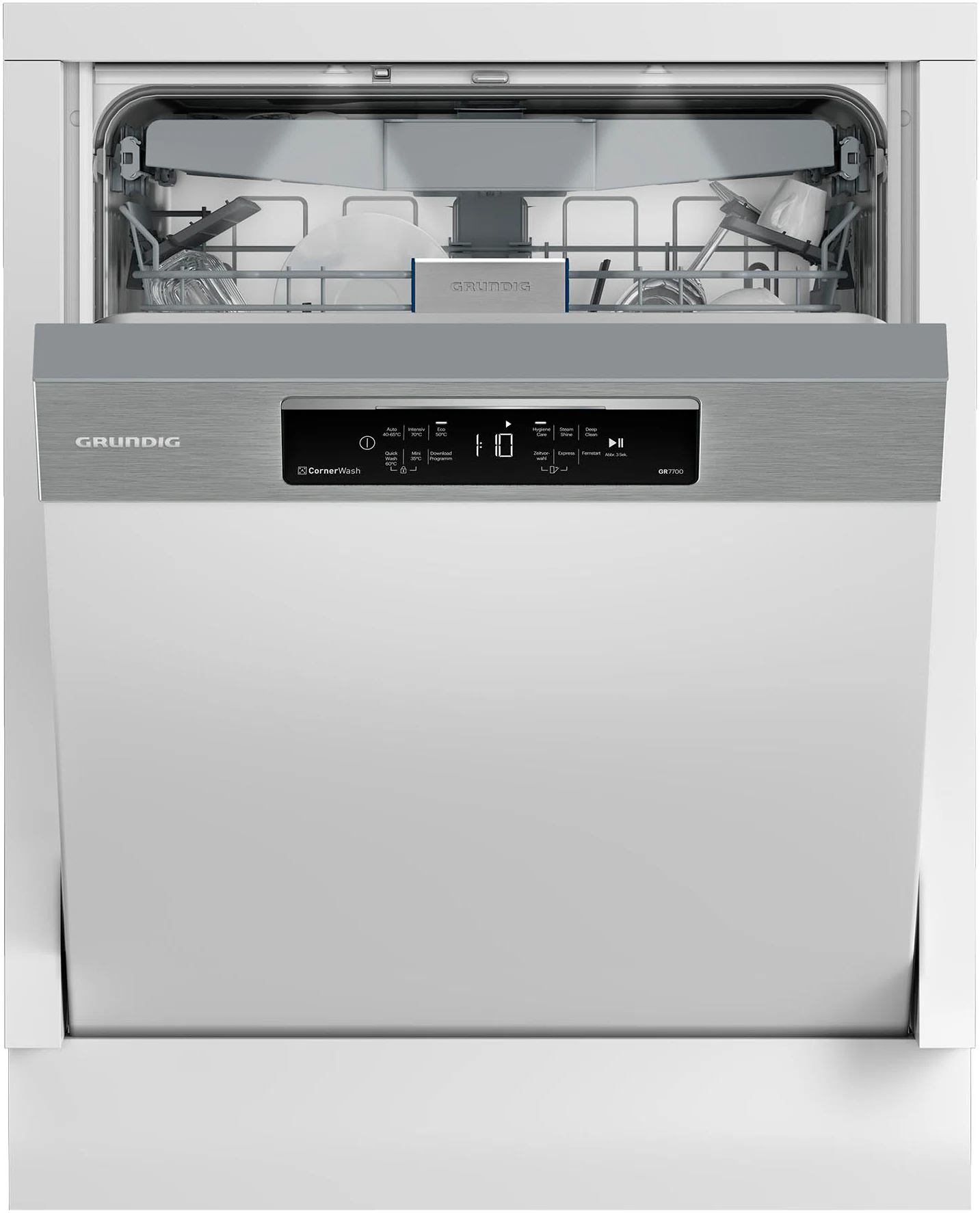 Grundig teilintegrierbarer Geschirrspüler »GNSP4510XCW 7697101677«, 14 Maßg günstig online kaufen