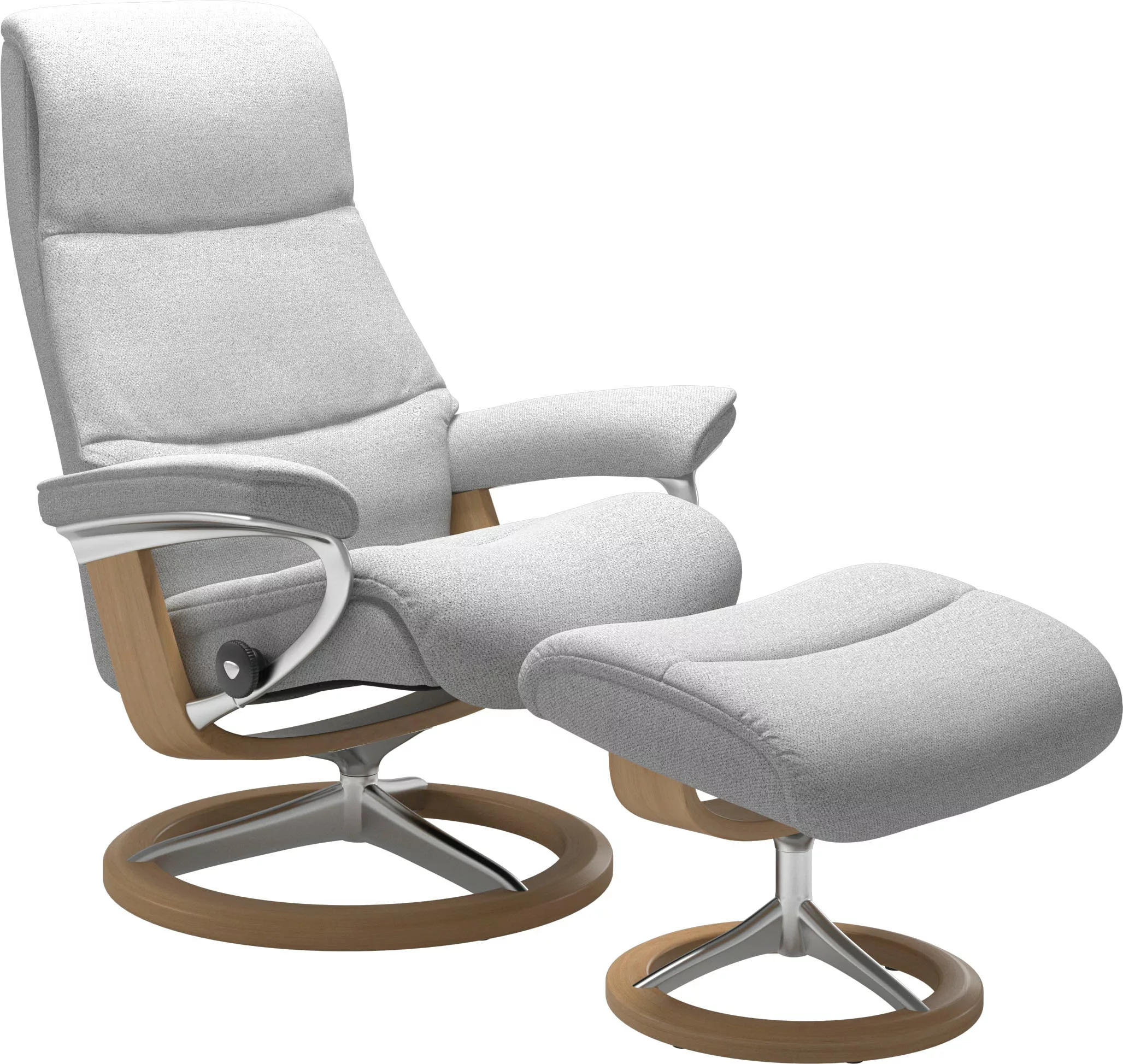 Stressless® Relaxsessel »View«, (Set, Relaxsessel mit Hocker), mit Signatur günstig online kaufen